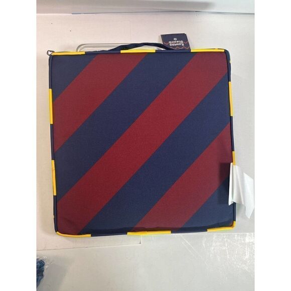 Rowing Blazer x Target Seat Cushion Rugby Striped Stadium Bleachers 15”x2”x15” - Picture 2 of 13